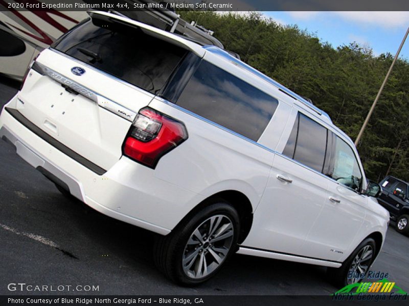 Star White / Medium Soft Ceramic 2020 Ford Expedition Platinum Max 4x4