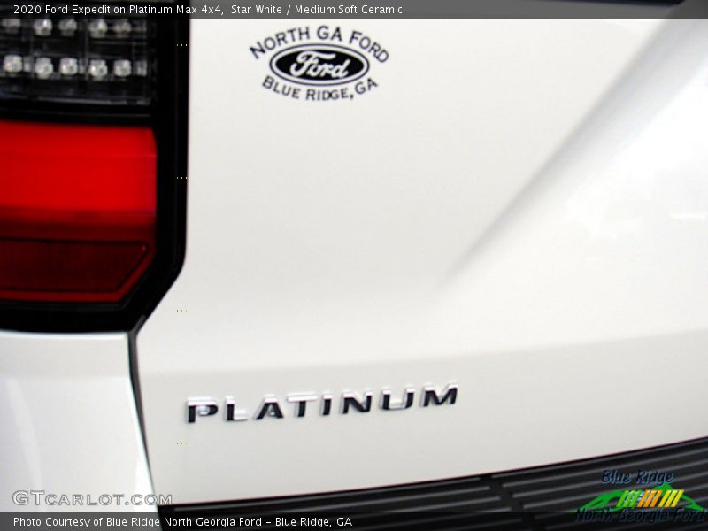 Star White / Medium Soft Ceramic 2020 Ford Expedition Platinum Max 4x4