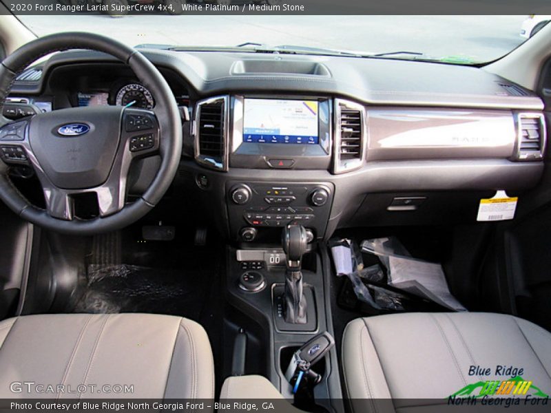 White Platinum / Medium Stone 2020 Ford Ranger Lariat SuperCrew 4x4