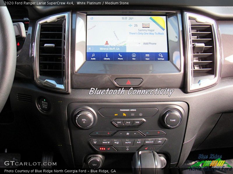 White Platinum / Medium Stone 2020 Ford Ranger Lariat SuperCrew 4x4