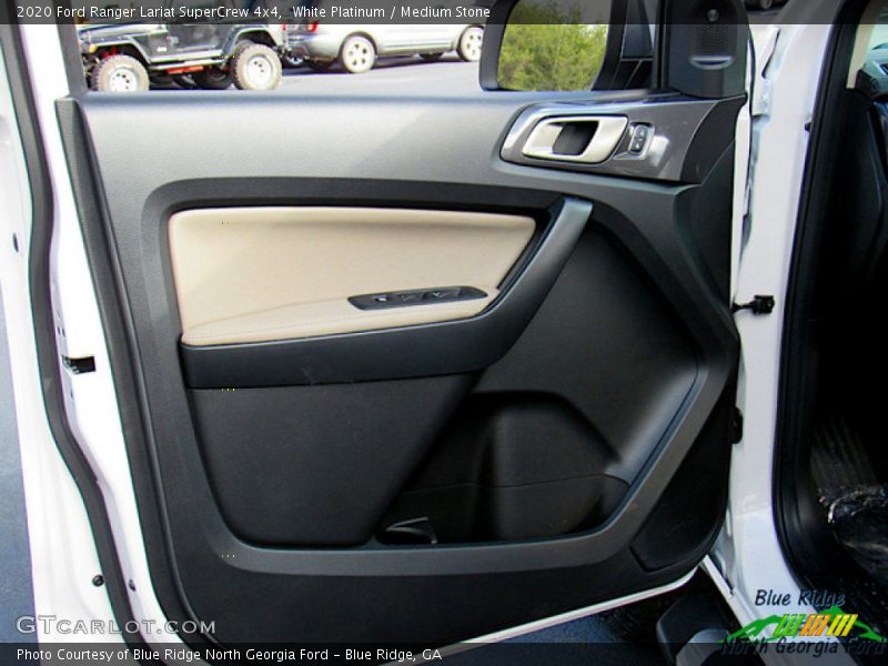 White Platinum / Medium Stone 2020 Ford Ranger Lariat SuperCrew 4x4
