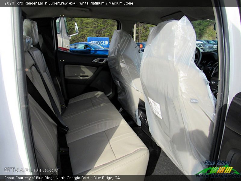 White Platinum / Medium Stone 2020 Ford Ranger Lariat SuperCrew 4x4