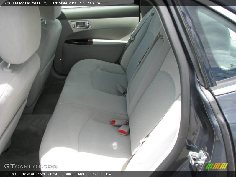 Dark Slate Metallic / Titanium 2008 Buick LaCrosse CX
