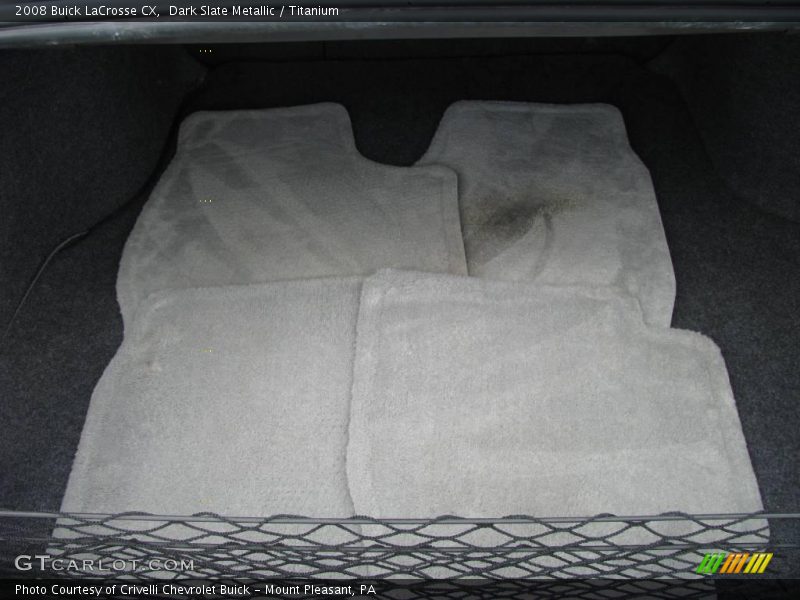 Dark Slate Metallic / Titanium 2008 Buick LaCrosse CX