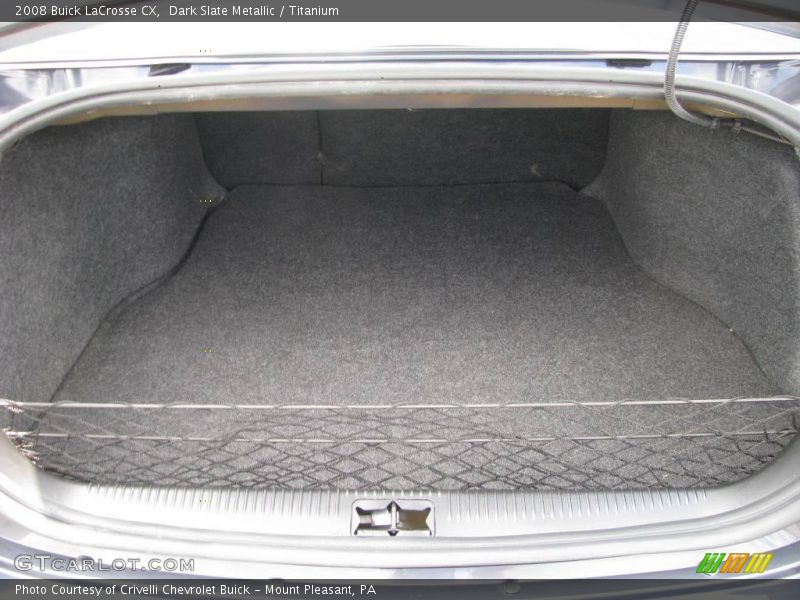 Dark Slate Metallic / Titanium 2008 Buick LaCrosse CX