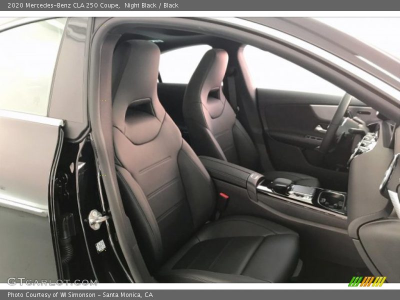 Night Black / Black 2020 Mercedes-Benz CLA 250 Coupe