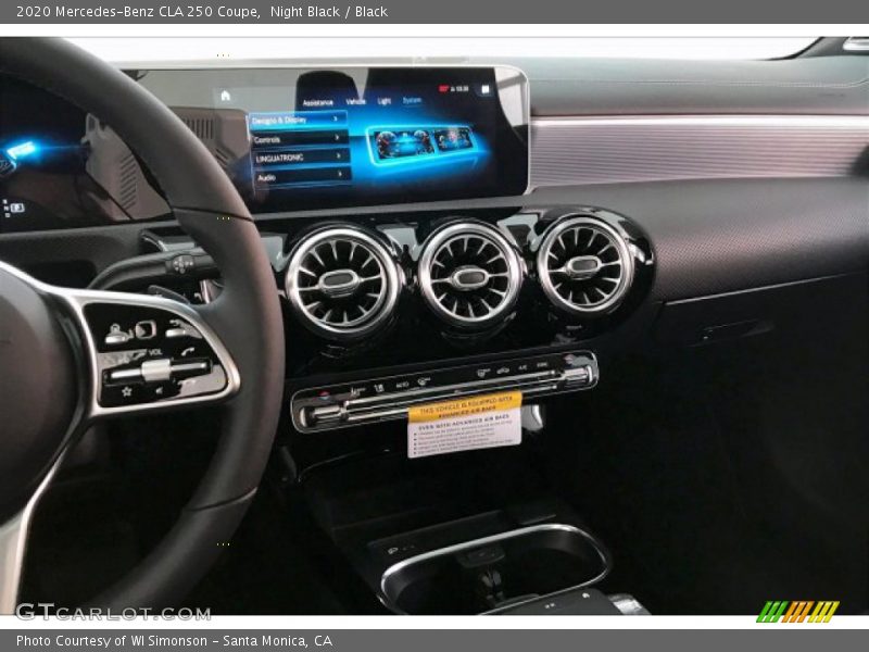 Night Black / Black 2020 Mercedes-Benz CLA 250 Coupe