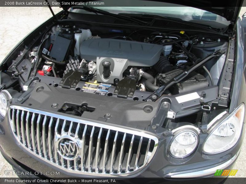 Dark Slate Metallic / Titanium 2008 Buick LaCrosse CX