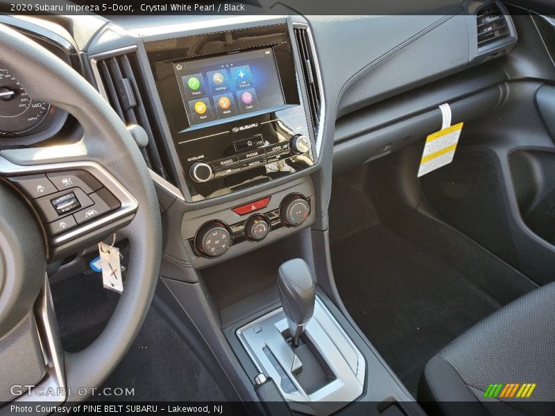 Crystal White Pearl / Black 2020 Subaru Impreza 5-Door