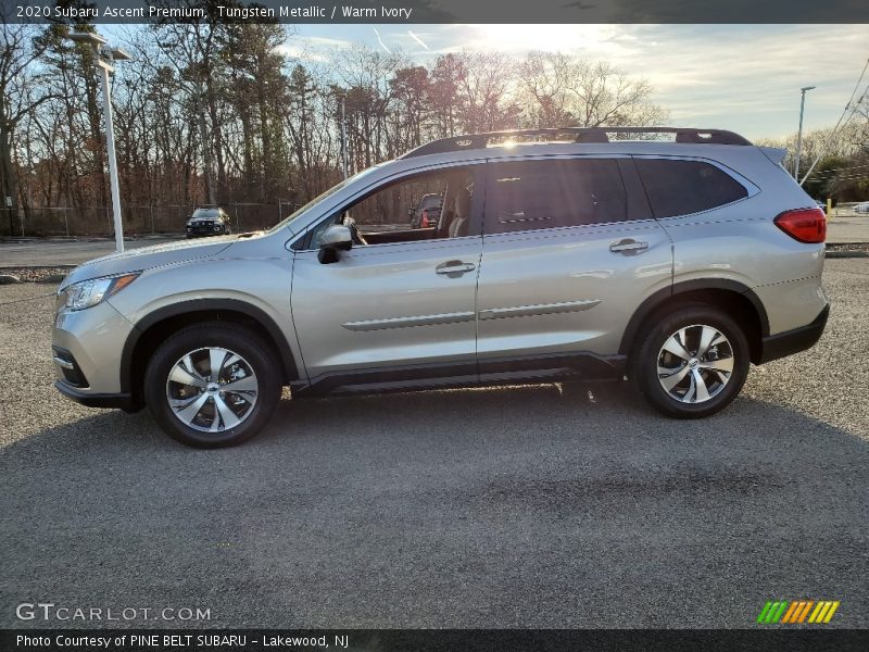 Tungsten Metallic / Warm Ivory 2020 Subaru Ascent Premium