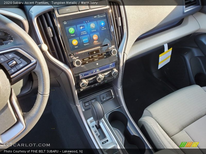 Tungsten Metallic / Warm Ivory 2020 Subaru Ascent Premium