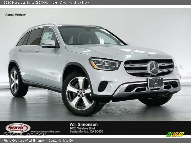 Iridium Silver Metallic / Black 2020 Mercedes-Benz GLC 300