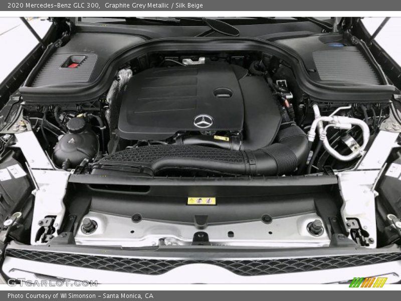 Graphite Grey Metallic / Silk Beige 2020 Mercedes-Benz GLC 300