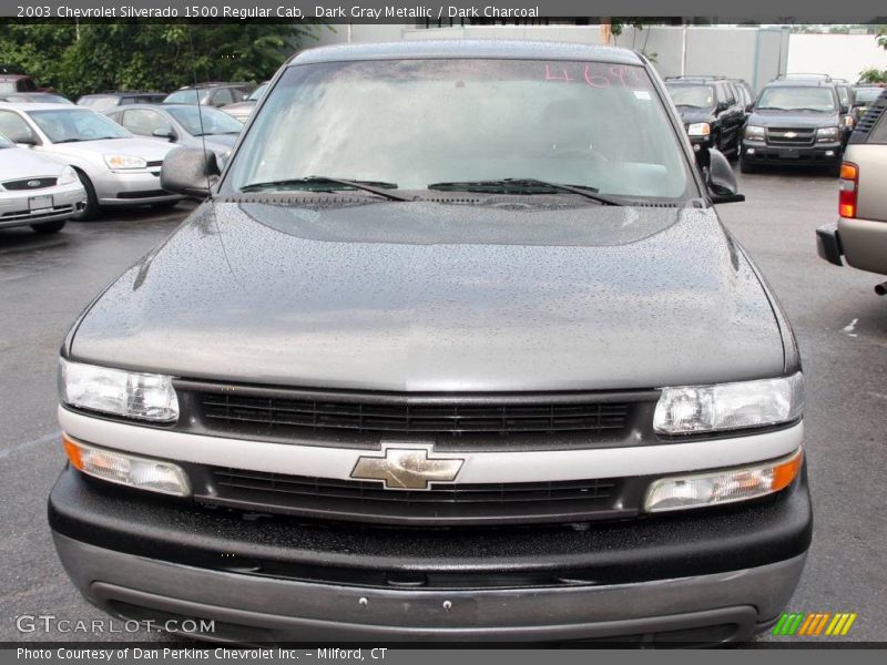 Dark Gray Metallic / Dark Charcoal 2003 Chevrolet Silverado 1500 Regular Cab