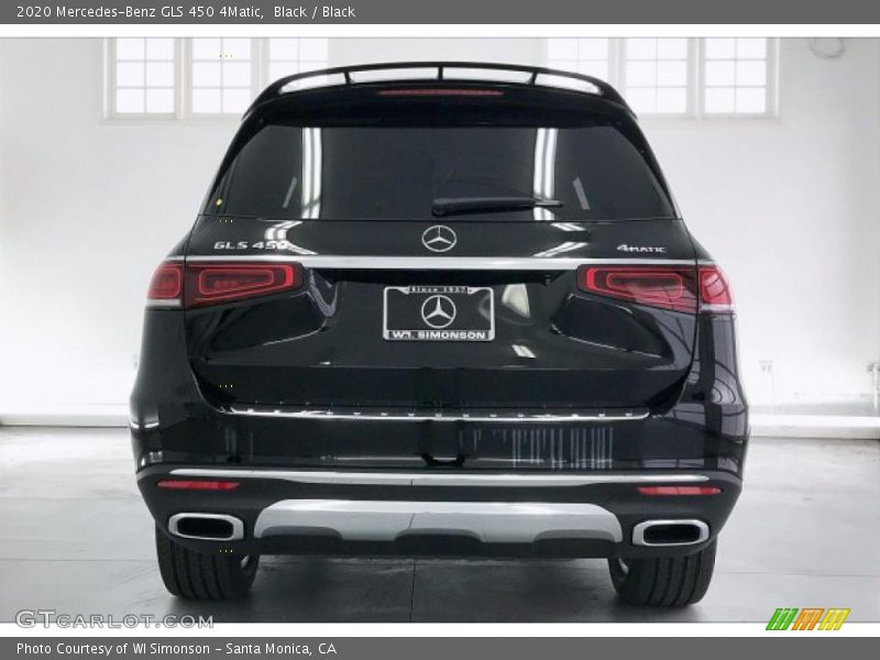 Black / Black 2020 Mercedes-Benz GLS 450 4Matic