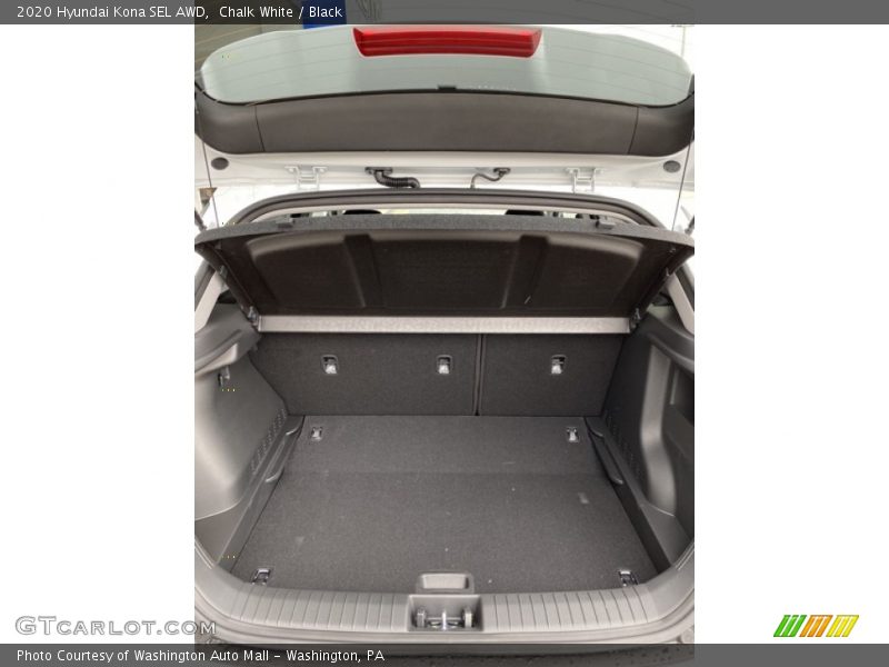 Chalk White / Black 2020 Hyundai Kona SEL AWD