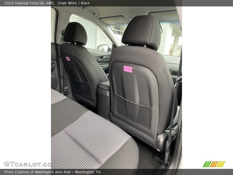 Chalk White / Black 2020 Hyundai Kona SEL AWD