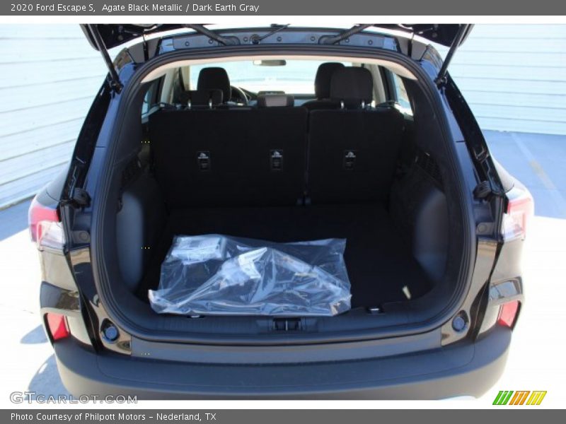 Agate Black Metallic / Dark Earth Gray 2020 Ford Escape S