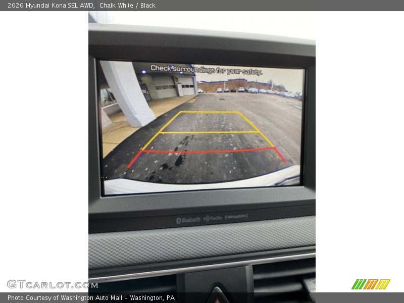 Chalk White / Black 2020 Hyundai Kona SEL AWD