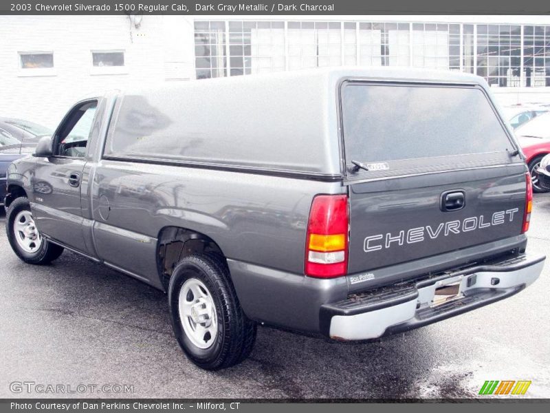 Dark Gray Metallic / Dark Charcoal 2003 Chevrolet Silverado 1500 Regular Cab