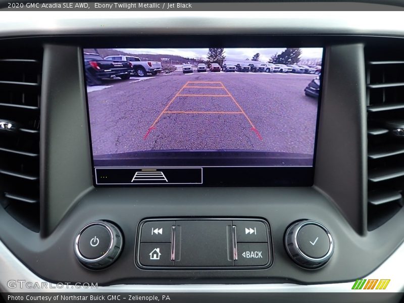 Ebony Twilight Metallic / Jet Black 2020 GMC Acadia SLE AWD
