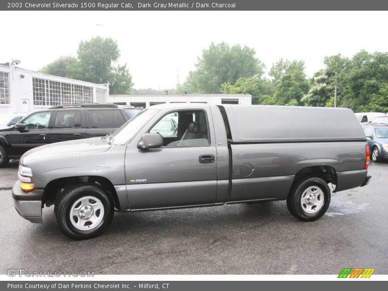 Dark Gray Metallic / Dark Charcoal 2003 Chevrolet Silverado 1500 Regular Cab