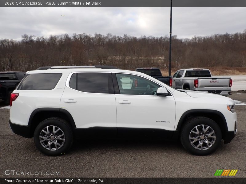 Summit White / Jet Black 2020 GMC Acadia SLT AWD