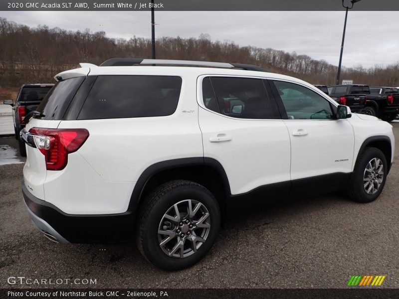 Summit White / Jet Black 2020 GMC Acadia SLT AWD