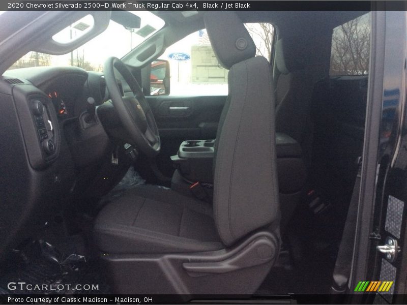 Front Seat of 2020 Silverado 2500HD Work Truck Regular Cab 4x4