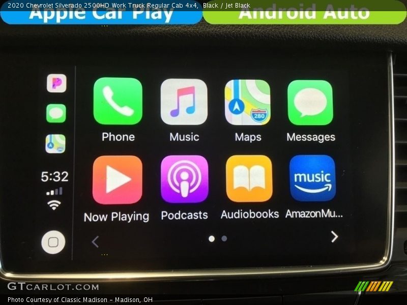 Black / Jet Black 2020 Chevrolet Silverado 2500HD Work Truck Regular Cab 4x4