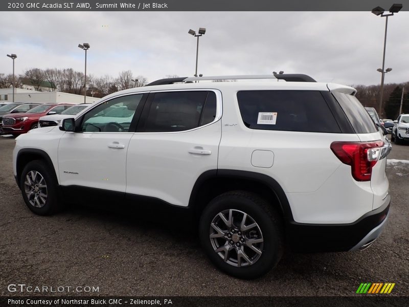 Summit White / Jet Black 2020 GMC Acadia SLT AWD