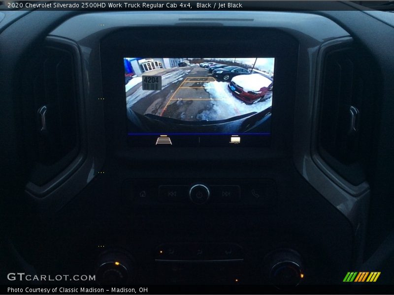 Black / Jet Black 2020 Chevrolet Silverado 2500HD Work Truck Regular Cab 4x4