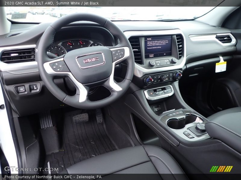 Summit White / Jet Black 2020 GMC Acadia SLT AWD