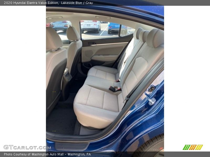 Lakeside Blue / Gray 2020 Hyundai Elantra Value Edition
