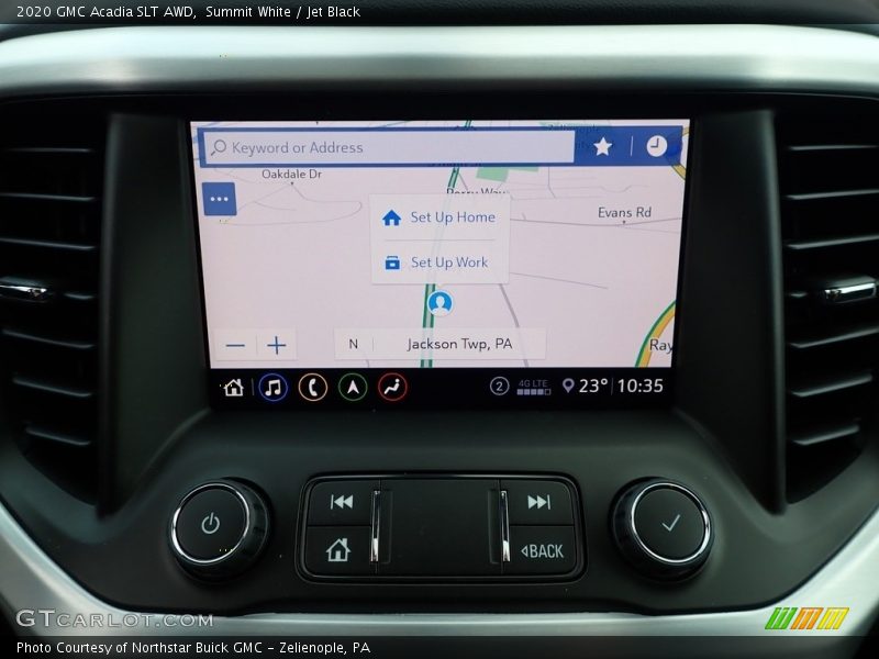Summit White / Jet Black 2020 GMC Acadia SLT AWD