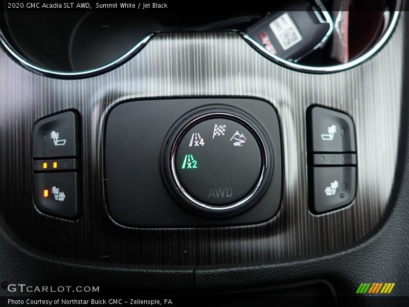 Summit White / Jet Black 2020 GMC Acadia SLT AWD