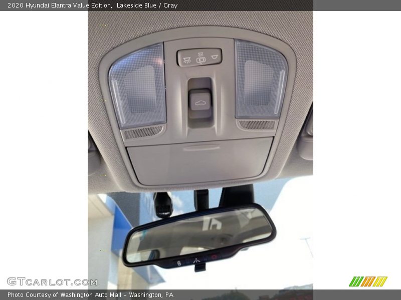 Lakeside Blue / Gray 2020 Hyundai Elantra Value Edition