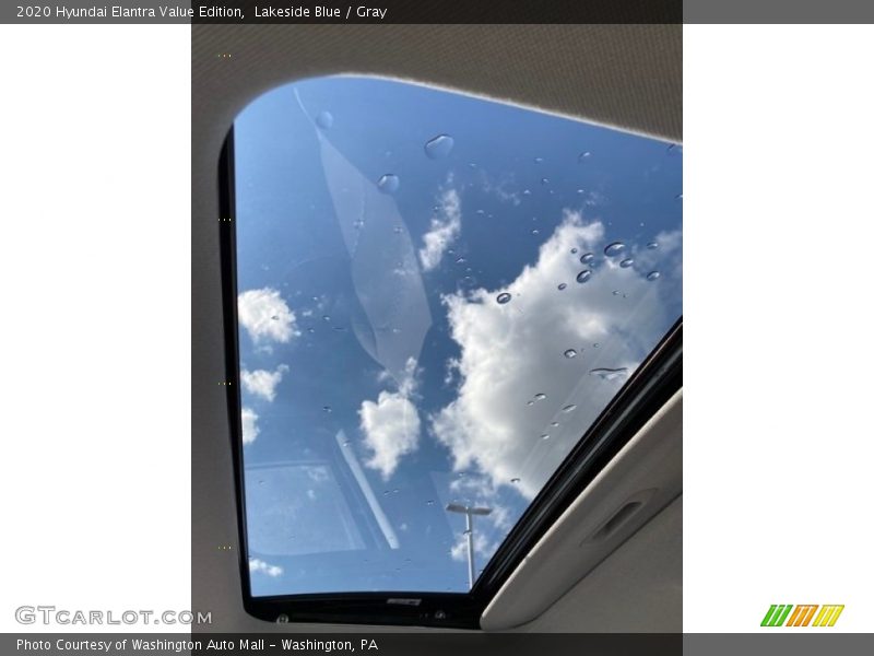Lakeside Blue / Gray 2020 Hyundai Elantra Value Edition
