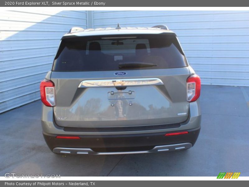 Silver Spruce Metallic / Ebony 2020 Ford Explorer XLT