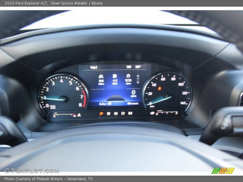 Silver Spruce Metallic / Ebony 2020 Ford Explorer XLT