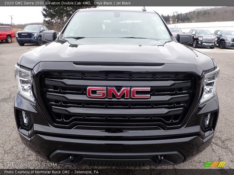 Onyx Black / Jet Black 2020 GMC Sierra 1500 Elevation Double Cab 4WD