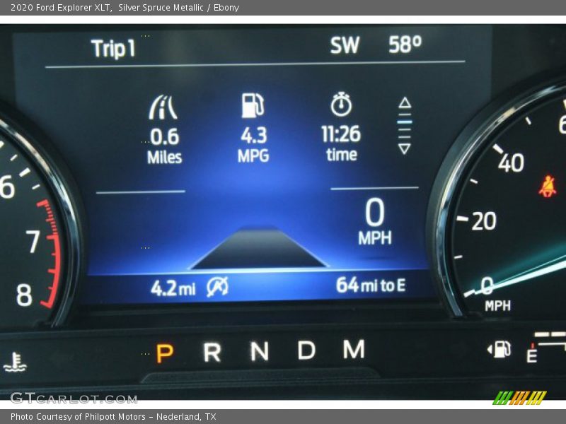 Silver Spruce Metallic / Ebony 2020 Ford Explorer XLT