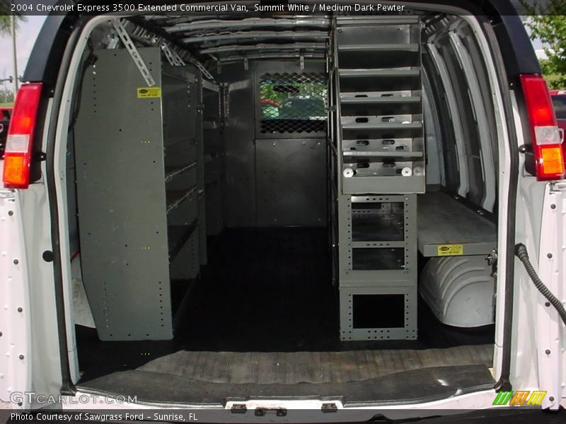Summit White / Medium Dark Pewter 2004 Chevrolet Express 3500 Extended Commercial Van