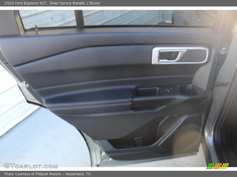 Silver Spruce Metallic / Ebony 2020 Ford Explorer XLT