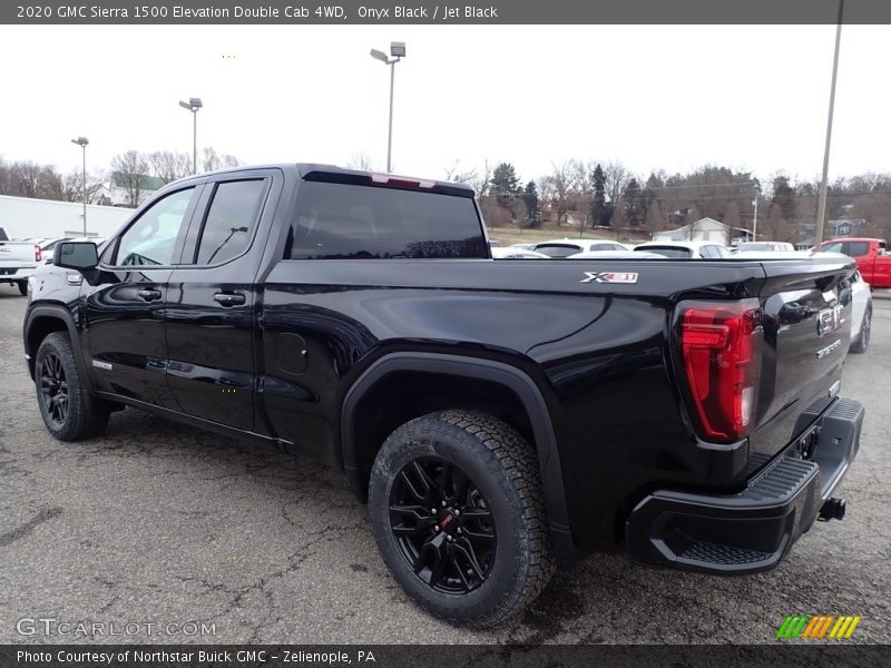 Onyx Black / Jet Black 2020 GMC Sierra 1500 Elevation Double Cab 4WD