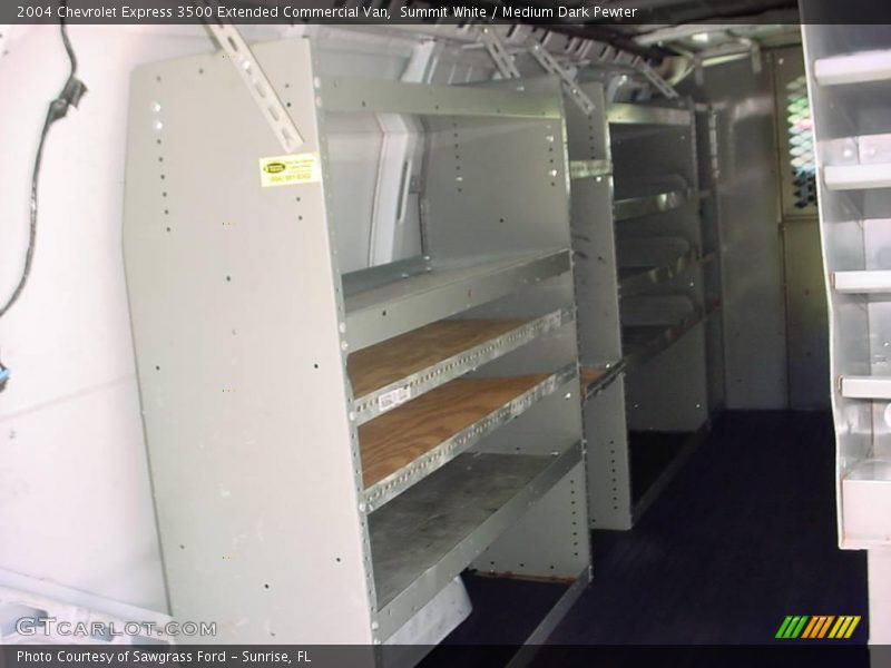 Summit White / Medium Dark Pewter 2004 Chevrolet Express 3500 Extended Commercial Van