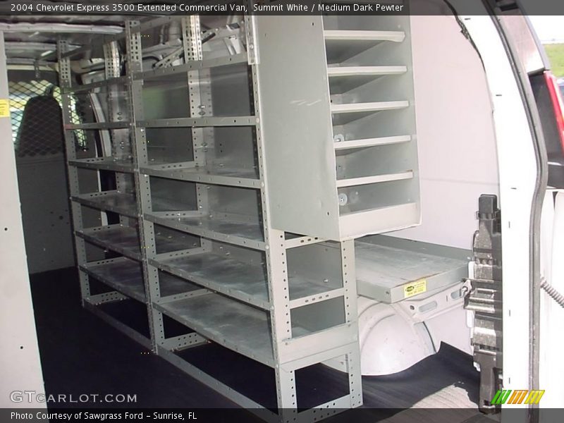Summit White / Medium Dark Pewter 2004 Chevrolet Express 3500 Extended Commercial Van
