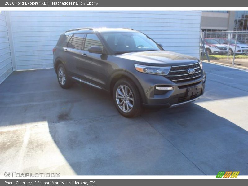 Magnetic Metallic / Ebony 2020 Ford Explorer XLT