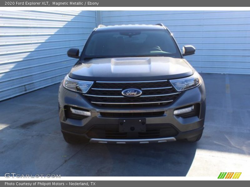 Magnetic Metallic / Ebony 2020 Ford Explorer XLT