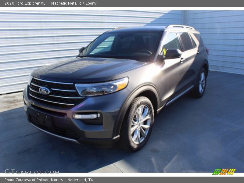 Magnetic Metallic / Ebony 2020 Ford Explorer XLT
